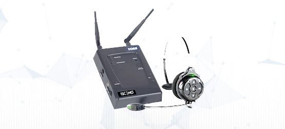 Base station and headset that we deliver